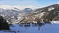 Paradiski La Plagne Piste montchavin - Montchavin