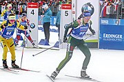 Deutsch: 2018 Oberhof Biathlon World Cup - Verfolgung Frauen English: 2018 Oberhof Biathlon World Cup - Pursuit Women