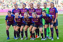 La formazione del Barcellona nella finale di Champions League 2019.