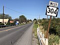 File:2021-10-20 13 18 47 View west along Pennsylvania State Route 304 at Ridge Road and Beaver Road in Limestone Township, Union County, Pennsylvania.jpg