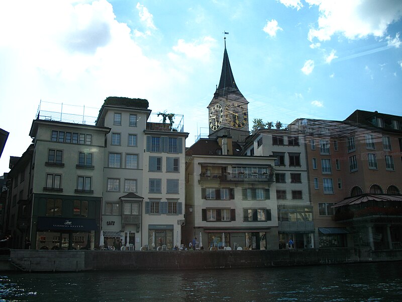 File:7306 - Zürich - View from Limmat.JPG