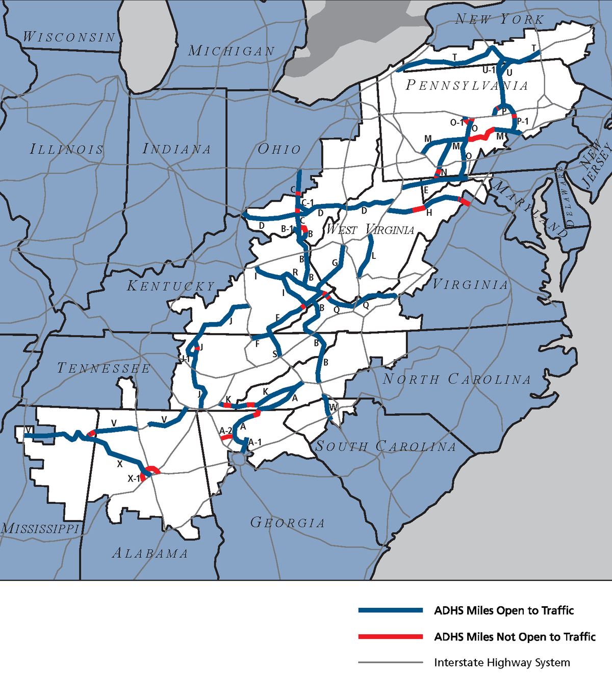 Appalachian Development Highway System Wikipedia