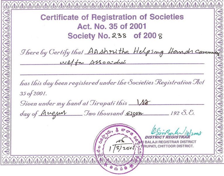 File:Aashritha's Certificate of Registation of Societies.jpg