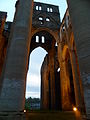 Abbaye de Hambye, Pierres en Lumières 2012 - Église abbatiale (5).JPG