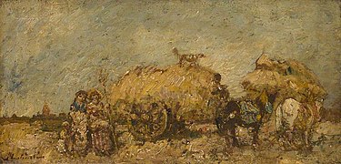 Adolphe Monticelli, The Hayfield, NG3263