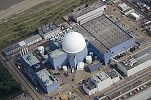 Sizewell B Nuclear Power Station Aerial photograph of Sizewell B Nuclear Power Station 2014 (John Fielding).jpg