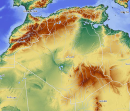 Algerije: Etymologie, Geschiedenis, Geografie