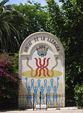 Monument en alguérois, un dialecte catalan parlé en Sardaigne