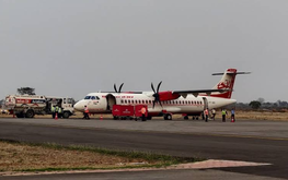 Alliance Air Aircraft at Bilaspur Airport 566836888.png
