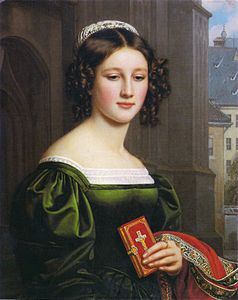 Anna Hillmayer, de Joseph Karl Stieler,1829