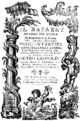 Anonyme - Il Bajazet - page de titre du livret - Florence 1789.png