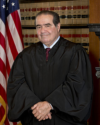 <span class="mw-page-title-main">Antonin Scalia</span>US Supreme Court justice from 1986 to 2016