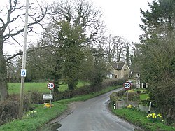 Approach to Upper Seagry - geograph.org.uk - 1802335.jpg