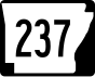 Autobahn 237 Markierung