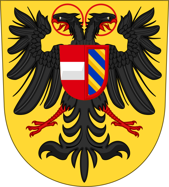 File:Arms of Ferdinand III, Holy Roman Emperor-Or shield variant.svg
