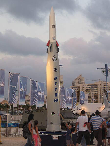 File:Arrow Missile Exhibition II.jpg