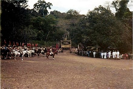 Portuguese ceremony in Atabae (1970)