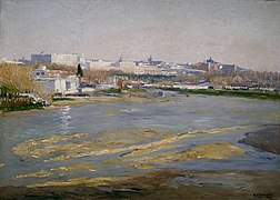 Aureliano de Beruete - Madrid desde el Manzanares - 1908.jpg