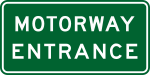 Motorway Entrance