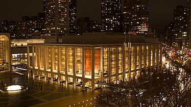 Philharmonic Hall, Lincoln Center for the Performing Arts, 1962.