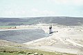 Backwater Reservoir during construction, June 1968