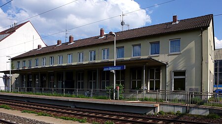 Bahnhof Nürnberg Schweinau Empfangsgebäude 1