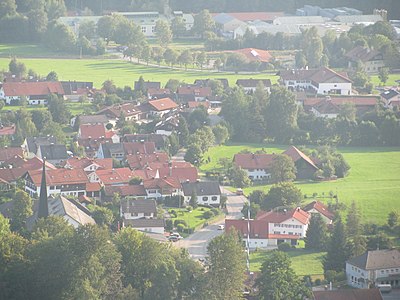 Blick auf die Bahnhofstraße