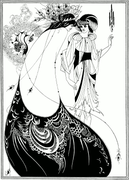 オーブリー・ビアズリーによるオスカー・ワイルド『サロメ』挿絵(1892)