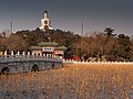 * Nomination Jin'aoyudong Bridge and White Pagoda in Beihai Park --Ermell 08:41, 3 April 2022 (UTC) * Promotion  Support Good quality. Interesting light. --Aristeas 09:59, 3 April 2022 (UTC)