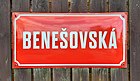 Čeština: Benešovská ulice v Hradištku English: Benešovská street, Hradištko, Czech Republic.