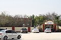 L'entrée du parc d'attraction de Bennie's Park, qui accueille notamment de nombreux angolais qui passent la frontière à Oshikango pour venir s'y détendre le temps d'un week-end.