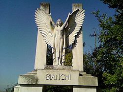 The Bianchi Monument in Hampstead Cemetery Bianchi Monument in Hampstead Cemetery.jpg