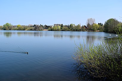 So kommt man zu dem Biesdorfer Baggersee mit den Öffentlichen - Mehr zum Ort Hier