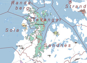 Stavanger: Historie, Natur og geografi, Samfund