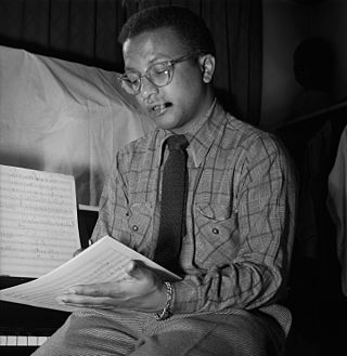 <span class="mw-page-title-main">Billy Strayhorn</span> American jazz pianist, composer, lyricist and arranger (1915–1967)