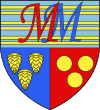 Blason de Meroux-Moval