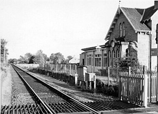 <span class="mw-page-title-main">Brodie railway station</span> Disused railway station in Scotland