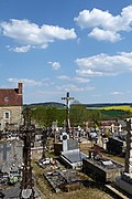 Le cimetière.