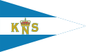 Burgee of Kongelig Norsk Seilforening.svg