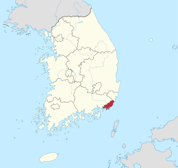 Pusan ​​- Mapa