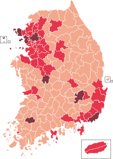 COVID-19 pandemic in South Korea Ongoing COVID-19 viral pandemic in South Korea