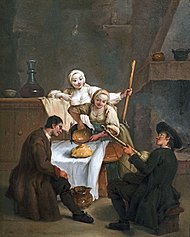 Ca 'Rezzonico - La Polenta - Pietro Longhi.jpg