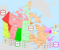time zone map of Canada