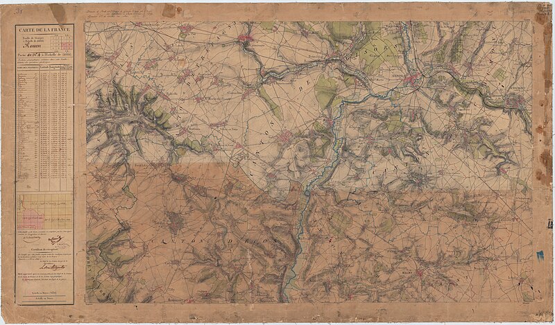 File:Carte d'État-major de la France, Feuille Rouen S.E.jpg
