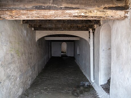 Hallway inside Elmina Castle Photographer: Matti Blume