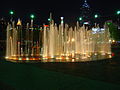 Centennial Olympic Park Fountains at Night.JPG