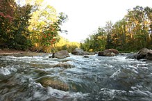 Chagrin River as viewed from Cleveland Metropolitan Park.jpg