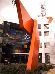 Seven Network's broadcast centre in the Melbourne Docklands area Channel7.jpg
