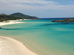 Spiaggia di Tuaredda in Sardegna