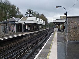 Chorleywood station look south